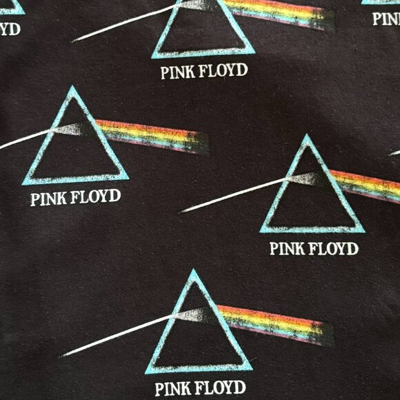 Licensed Pink Floyd cotton stretch Cut Out back Skater Dress, XS,S,M,L - Picture 4 of 4